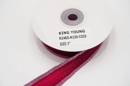 Ultimate Luxury Woven Ribbon_K246S-K929-C025_burgundy